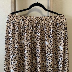 Maxi skirt cheetah leopard print
